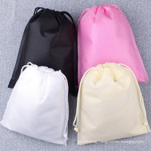 custom Non-woven fabric storage environmental rope bag drawstring dust-proof bundle pocket